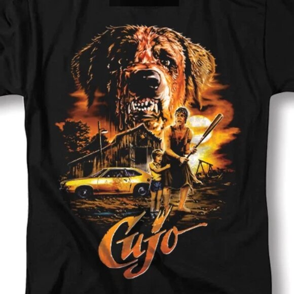 Cujo Shirt Movie Classic Retro Vintage Graphic Design T-Shirt 250 - Picture 2 of 2